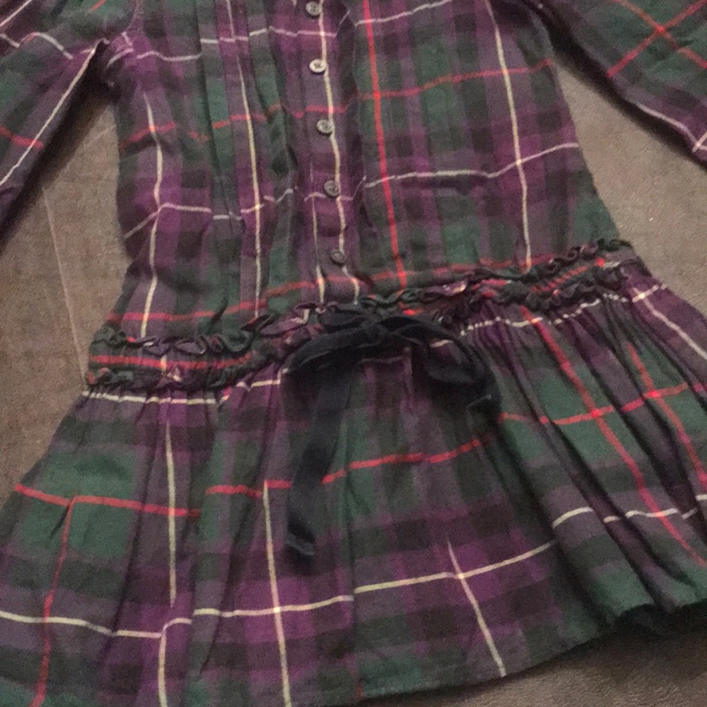 Ralph Lauren Girls Plaid Dress - Picture 3 of 5